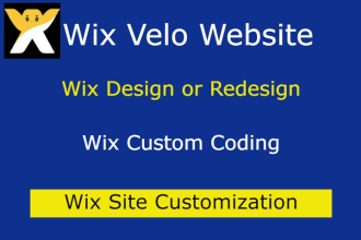develop wix website velo code developer