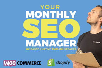 be your monthly SEO manager