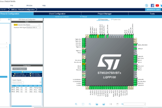 stm32 stm32h7 microcontroller prototype embedded sensor circuit stm32cubeide iar