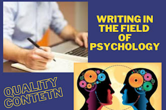 write blog articles on mental health psychology and therapy