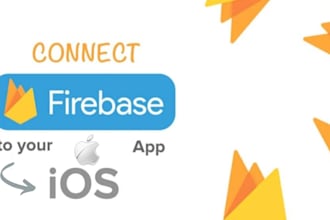 add firebase, firestore and realtime database for ios or android mobile app