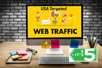 give USA unlimited web traffic for any website affiliate shopify ebay amazon