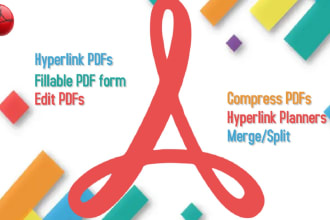 添加超链接到PDF，压缩，编辑，并使可填充的PDFgydF4y2Ba