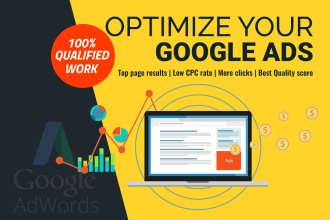 setup google ads campaign or optimize adwords campaign