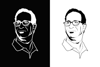 draw cartoon mascot logo from your photo