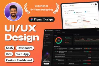 design dashboard web mobile app ui ux design in figma
