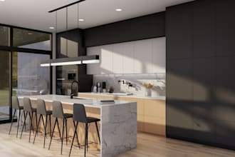 Best Deals!  design a realistic 3d kitchen cabinetry and render it