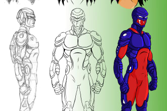 draw and design your comic character