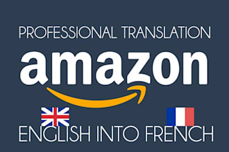 translate your amazon listing into french
