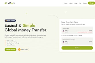 make a crypto exchange website for you