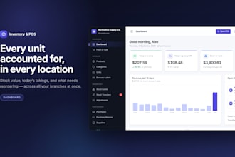 build a multi warehouse inventory management and pos system