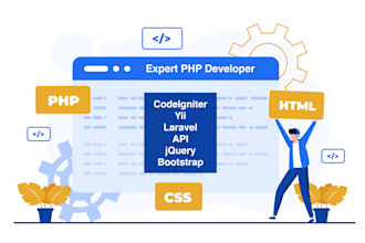 do any customization work in PHP codeigniter, yii, laravel