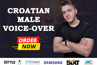 record a croatian voice over in 24 h
