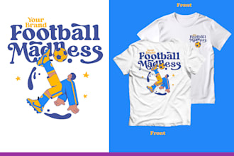 create flat modern illustration graphic shirt design