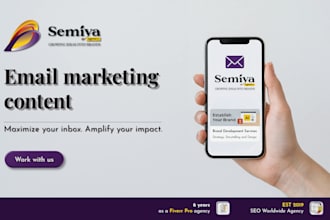 craft email campaing with email copy and strategy, engineered for conversions