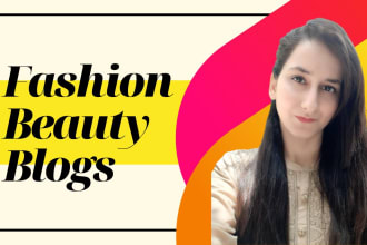 write best fashion articles for your blog or website
