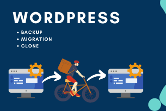 backup, migrate or clone or transfer your wordpress site