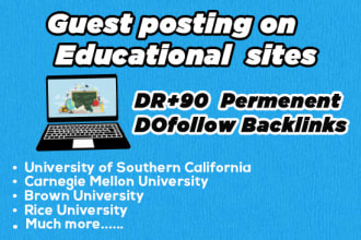 boost your SEO with high quality educational backlinks from top universities