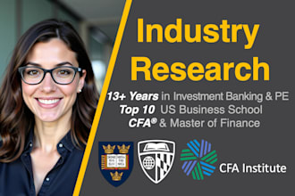 deliver professional industry and company research