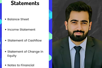 make financial statements, balance sheet, income statement and cash flow