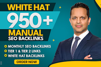 do monthly off page SEO service using authority white hat dofollow backlink