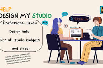 help design your home studio gear shopping list