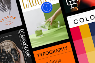 design a modern, bold brand identity
