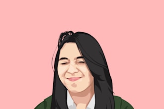create simple vector illustration of your photo