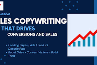 write persuasive sales copy that drives conversions and sales