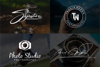 design photography watermark or signature logo