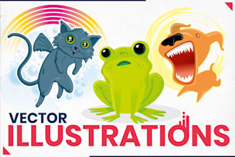 draw a custom vector illustration