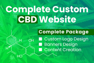 build a responsive and professional cbd, hemp ecommerce website