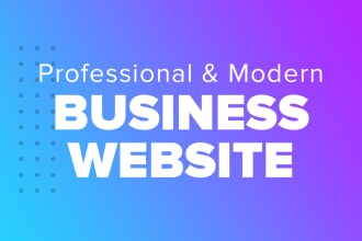 design and develop a business website in wordpress Ndiwano
