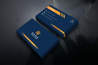 design professional business card very fast