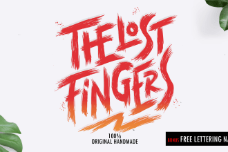 design splashing brush for an awesome logo