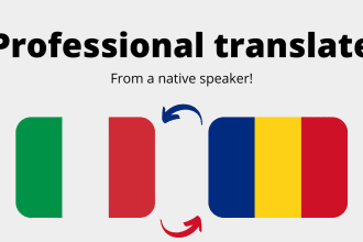 translate italian to romanian and romanian to italian