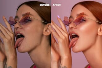 photoshop picture editing work, wedding photo edit, youtube thumbnail