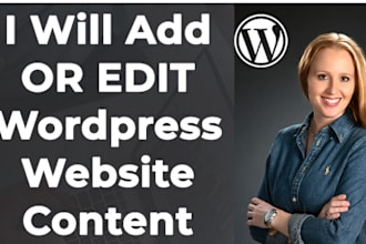 customize , fix wordpress website, edit wordpress website