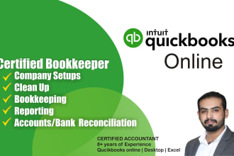 do accounting and bookkeeping in quickbooks online