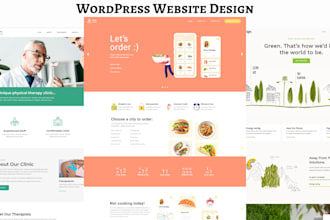 develop wordpress business website, professional website