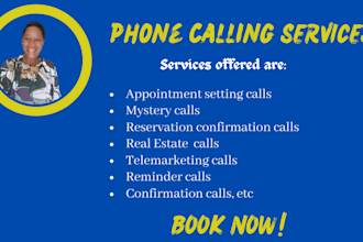 make phone calls for you