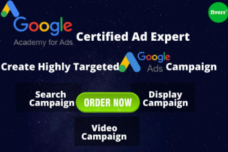 create google ads ppc display video campaign