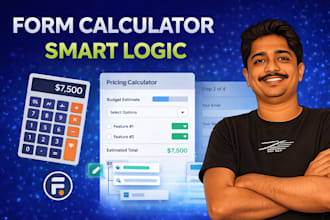 build formidable forms calculator, multi step form and advanced web app