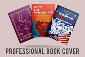 do amazon KDP professional book covers, fix covers, journal, notebook