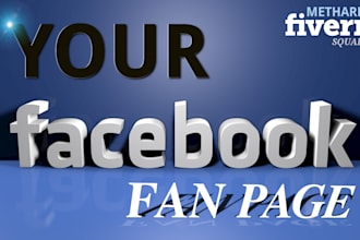 create your social media page