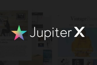 create responsive website using jupiter x theme