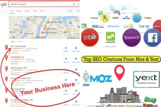 do local citations, business listing or directory submission
