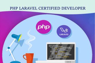 develop custom laravel PHP web site