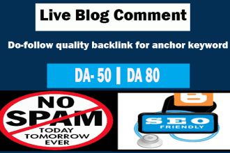 publish special 200 niche relevant blog comment