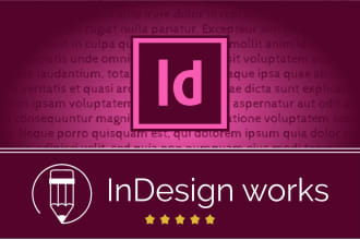 make adobe indesign project